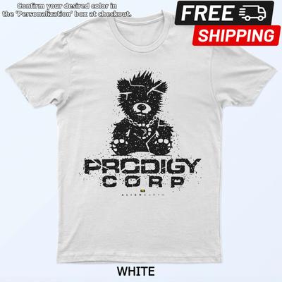 Alien Earth Prodigy Corp Bear Distressed Logo T-Shirt