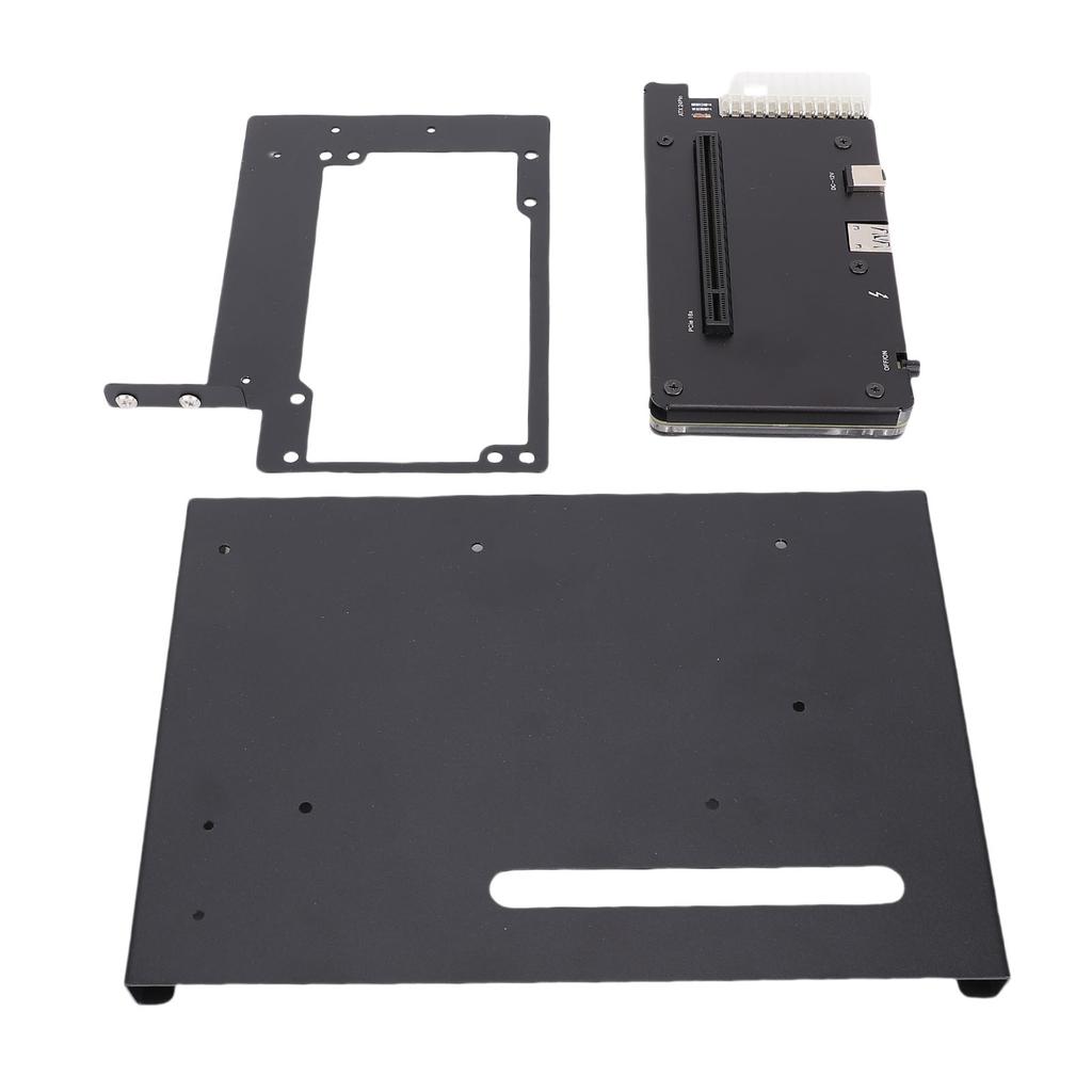 Graphics Card Expansion Dock External GPU Dock with PCIE 16X Slot ATX24Pin Interface 1M Data Cable ATX Bracket