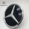C200 E300 Chaud 2026 Nouveau Pour Benz Étoile Emblème Logo Grille Avant Miroir 3D Noir Brillant et Argent Chromé Pour Mercedes Benz Classe E