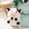 Cute Cartoon Panda Plush Toy Pendant Keychain Kawaii Stuffed Animals Keychain Novelty Backpack Decoration Accessories Gifts