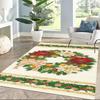 Christmas 127 Carpet Suitable for Playrooms Balcony Living Rooms Hallway Antislip Carpet Decorate Offices Wedding Party Gift