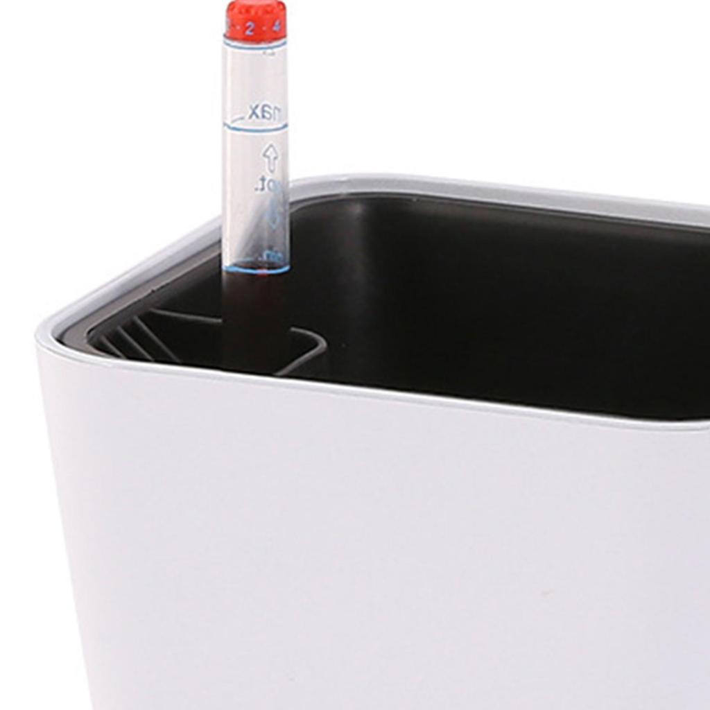 Self Watering Plant Pot with Water Level Indicator for Indoor Outdoor Sturdy