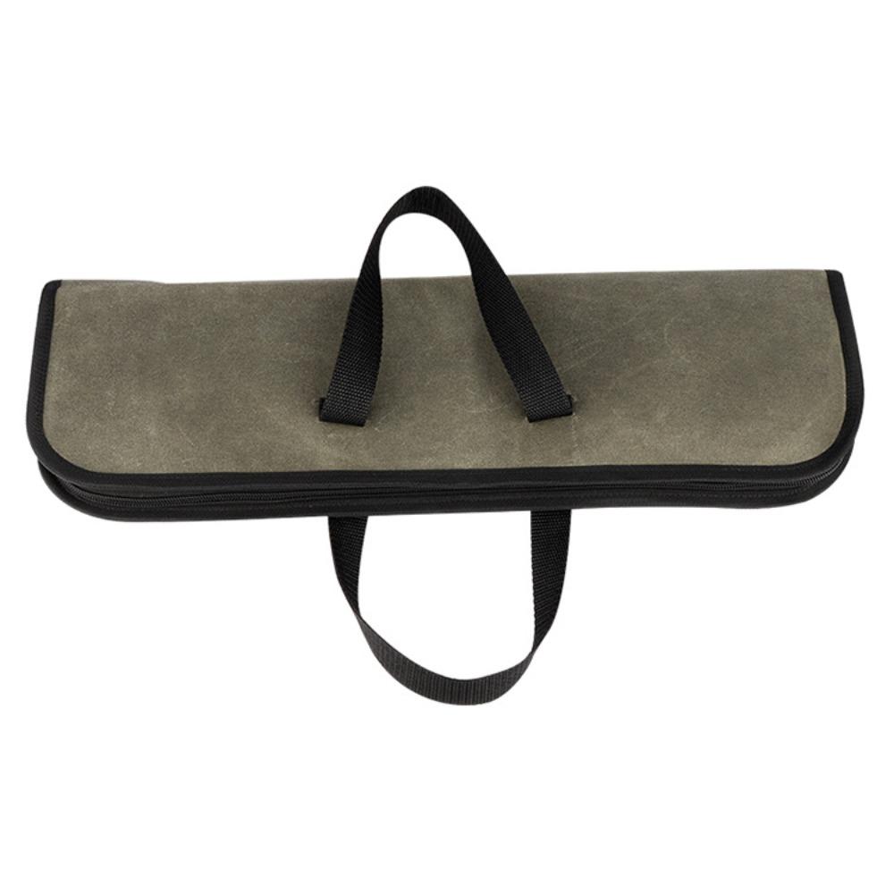 Portable Chef's Bag, Fashionable, Durable, Oil and Wax Canvas Bag, Practical, Kitchen Knife Storage Bag, Chef's Handheld Tool Kit