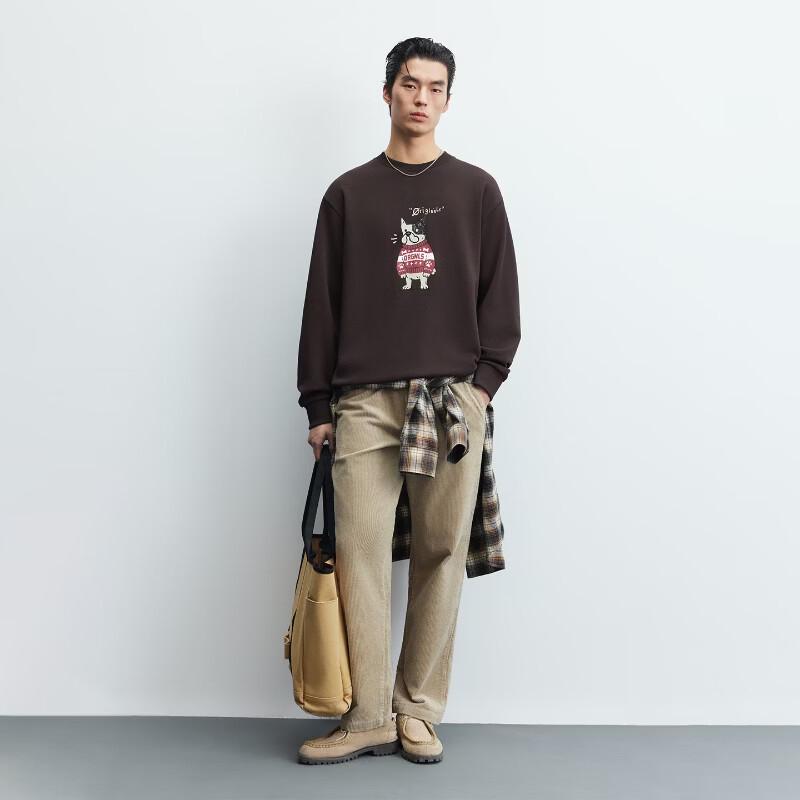Jack & Jones Men's Animal Print Cotton Sweatshirt