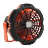 Outdoor Tent Fan Remote Control Hangable Fan with LED Light Battery Operated USB Rechargeable Fan
