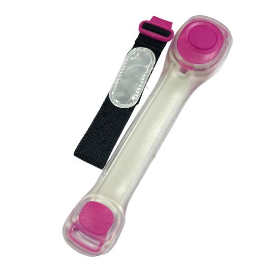 LED Light Up Armband High Visibility Outdoor Sports Flashing Luminous Safety Band Adjustable