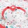 Baby Pure Cotton Class A Soft and Breathable Six-layer Integrated Children's Bath Towel Kindergarten Small Quilt