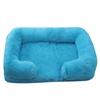 Plush Round Pet Bed for Dogs & Cats - Winter Dog Mat