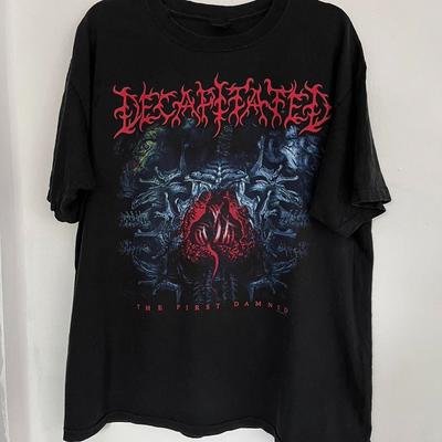 Album Decapitated Band Black Cotton  Full Size To 4XL Shirt Unisex T-Shirt