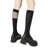jk uniform shoes small leather shoes new spring thick heel platform British style retro soft leather single shoes