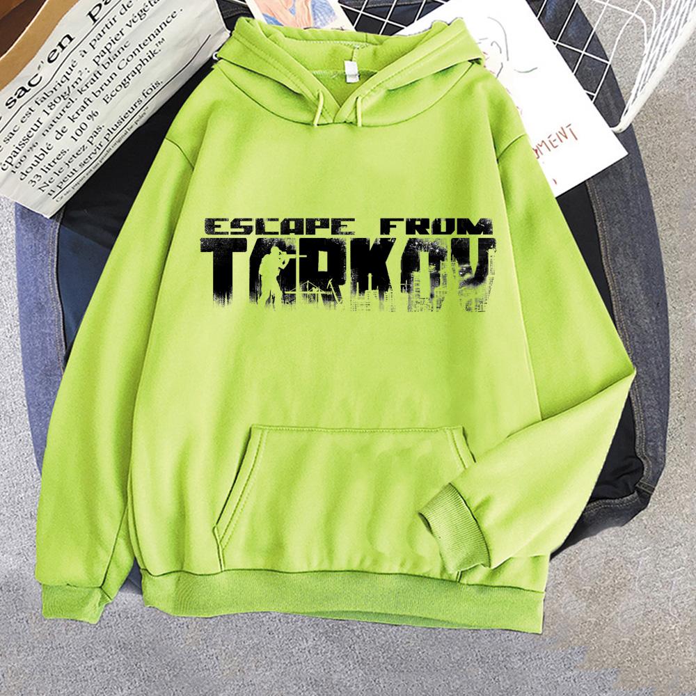 Escape From Tarkov Shooting Game Hoodie 2025 New High Quality Casual Sweatshirt Fleece Clothes Unisex Punk with Pocket Hoody