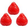 Realistic Simulation Strawberry Squishy Squeeze Toy Anti-Stress Squishy Strawberry Toy Slow Rebound Fruit Fidget Toy