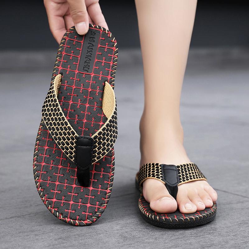 Fashion Summer sandals men's slippers Outdoor beach casual shoes indoor and outdoor durable non-slip flip-flops men's shoes