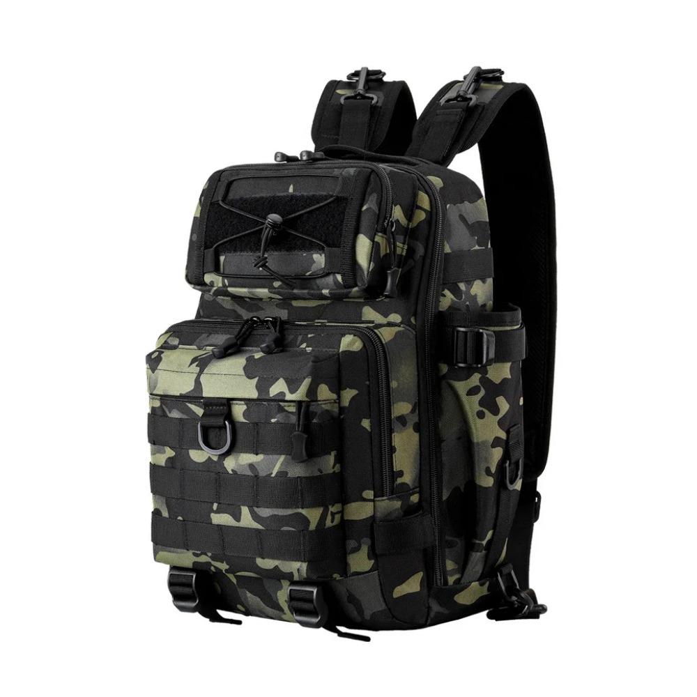 Fishing Bag Tactical Backpack Bait Lure Box Fishing Rod Reel Pouch Bags Fishing Tackle Accessory Bags Camping Shoulder Bag