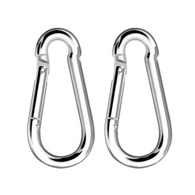 2 Stück Hochleistungs-Karabiner für Kinder Schaukel Klettern Hängematte Schlüsselanhänger Flaschenkette