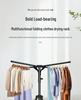 Compact Foldable Clothes Drying Rack - Space-Saving Balcony & Floor Stand for Simple Hanging