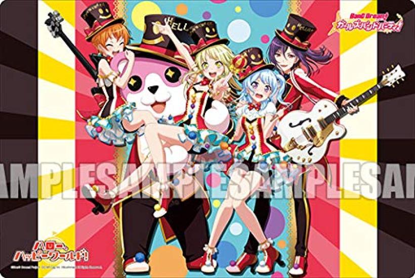 

Коллекция резиновых ковриков Bushiroad Extra BanG Girls Band Happy Smile Magic Dream! Вечеринка! Привет, мир!