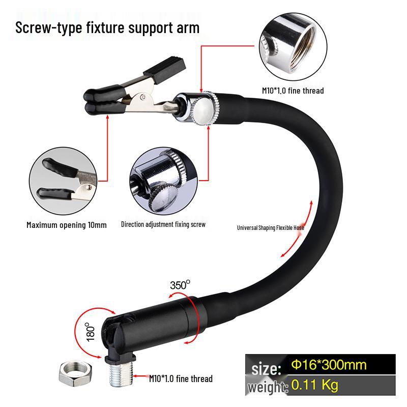 Pro Soldering Station Kit: Soldering Iron, Wire, Magnifying Lamp, Smoke Absorber, Magnetic Repair Tool