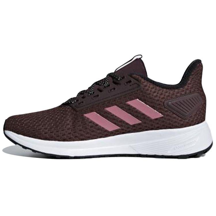 Adidas Duramo 9 Comfortable Versatile Mesh Slip-Resistant Low-Top Casual Running Shoes Women Sneakers Red Brown BB7715