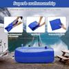 110LWater Container Collector Barrel Foldable Portable Pvc Water Bladder Tank with Inlet and Outlet Large Capacity Emergency Water Storage Tank Bag