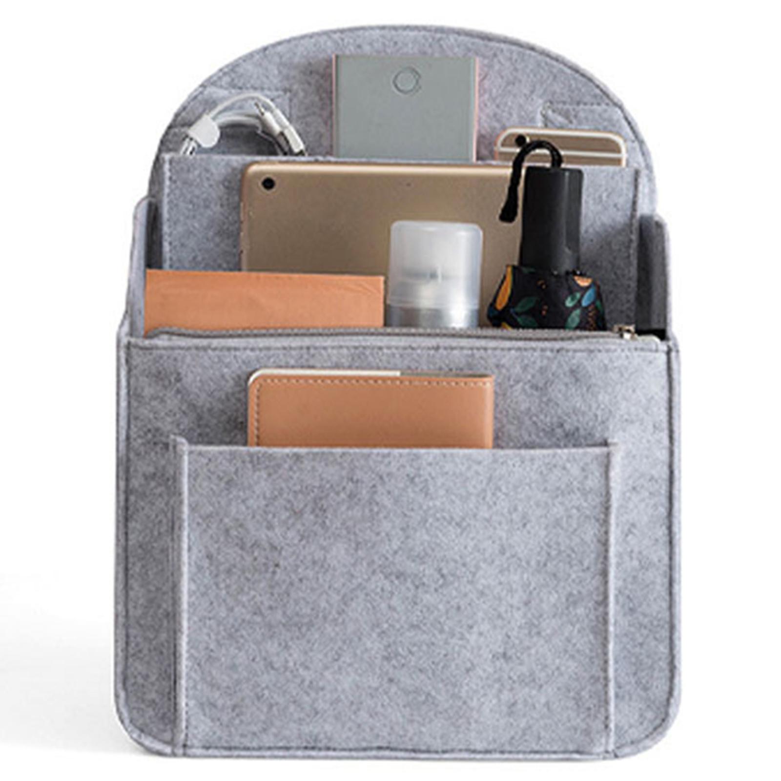 Органайзер для рюкзака вставка для маленькой сумки разделитель для сумки на ремне фетровый вкладыш карман для большого рюкзака дамская сумочка вставка для сумки L 1313₽