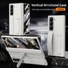Slim Foldable Phone Case Galaxy Z Fold6 SE W25 With Wrist Strap Stand Full Coverage Shockproof PC Shell