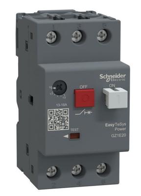 Motor Circuit Breaker 3P 7.5Kw 13-18A Easytesys Power, Pushbutton Drive, Box Terminals Gz1E20