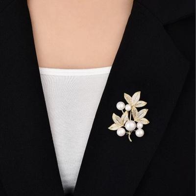 Women'S Plant Brooch, Finishing Touch Jewelry For Clothing Jackets, Essential Fashion Accessories And Gifts For Parties