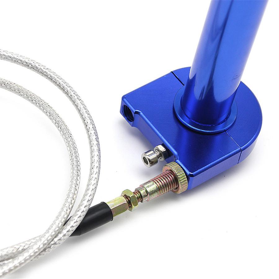 CNC Throttle Turn Grip Quick Twister+Cable For Motorcycle Scooter 22mm Handlebar