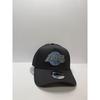 Used New Era Los Angeles Lakers 9forty A-FRAME Snapback Cap Dark Gray Color
