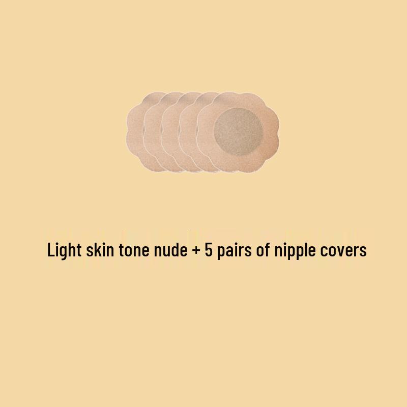 Mango Brush Glue Breast Pad: Thick, Invisible, Seamless, Breathable Enhancer for Small Chest