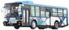 Aoshima Bunka Kyozaisha Working Vehicle Series Mitsubishi Fuso MP38 Aerostar Plastic Model 1/80 No.6 (Seibu Bus)