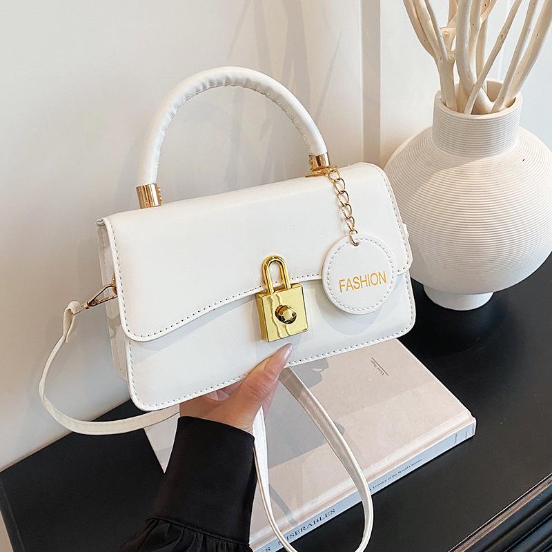 Women's Retro-Style Versatile Solid Color Handbag - High-End Feel, Fashionable Crossbody/Shoulder Bag for Commuting 2026.