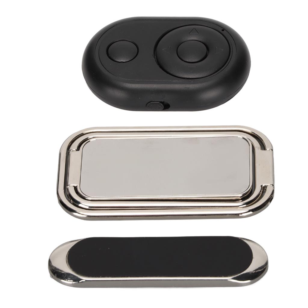 Bluetooth Camera Remote Control Multifunctional Mini Selfie Button Clicker with Brackets for