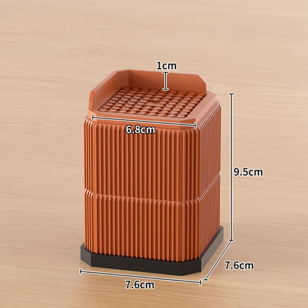 Professional Heavy-Duty Furniture Foot Pad Square Adjustable Bed Lifter Non-slip Washing Machine Support Refrigerator