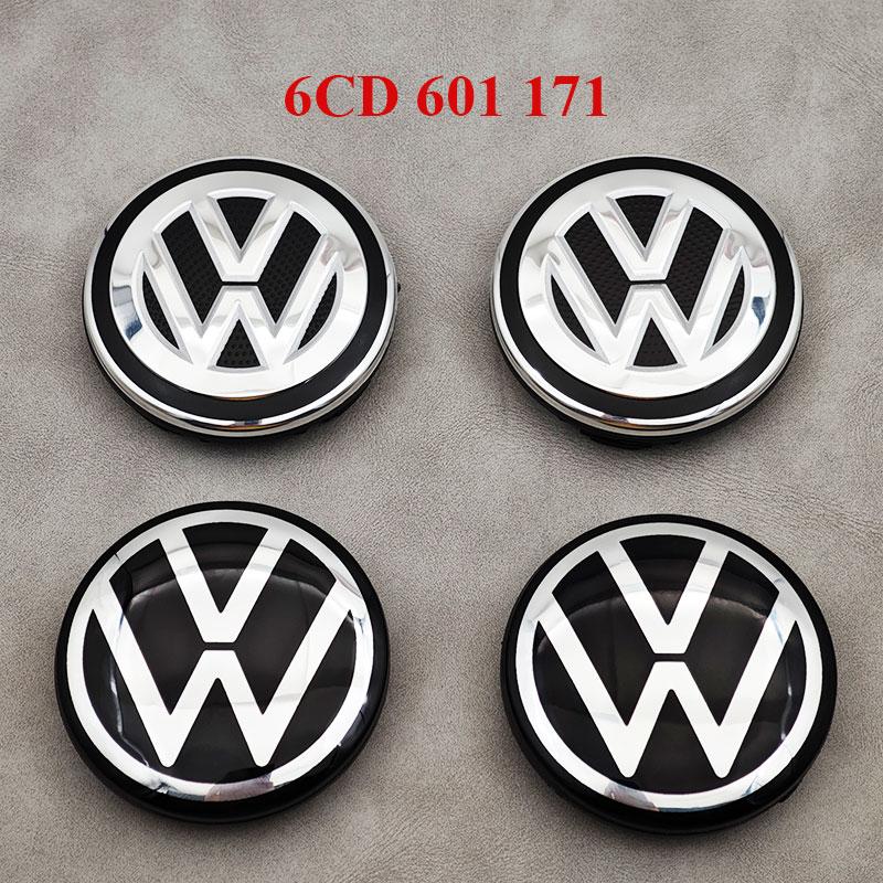 VW GTI GOLF 2026 Caliente Para VW VOLKSWAGEN 4uds 56mm 63mm 65mm Tapas Centrales para Llantas de Rueda de Coche Para Volkswagen VW Golf 4 5 6 7 R GTI Passa