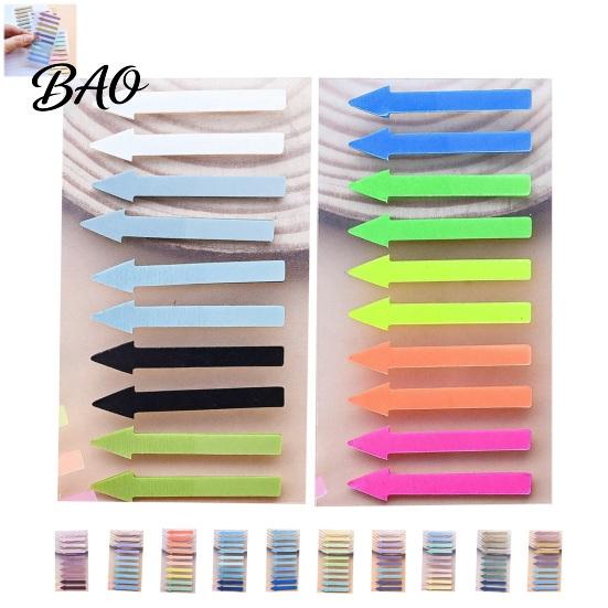 Planner Accessories Arrow Index Tab Stickers, Translucent PET Page Markers, Writable Note Flags Colorful Sticky for Organizing Book And File Document