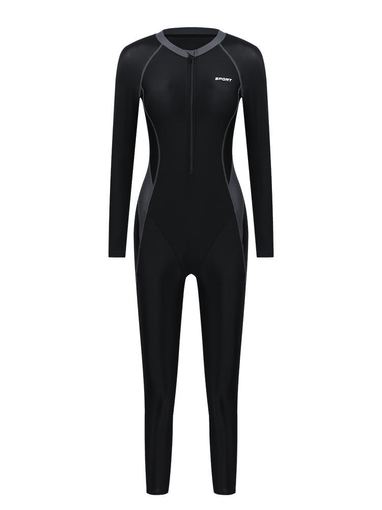 Women's Long Sleeve Full-Body Quick-Dry Sun Protection Diving & Surfing Suit