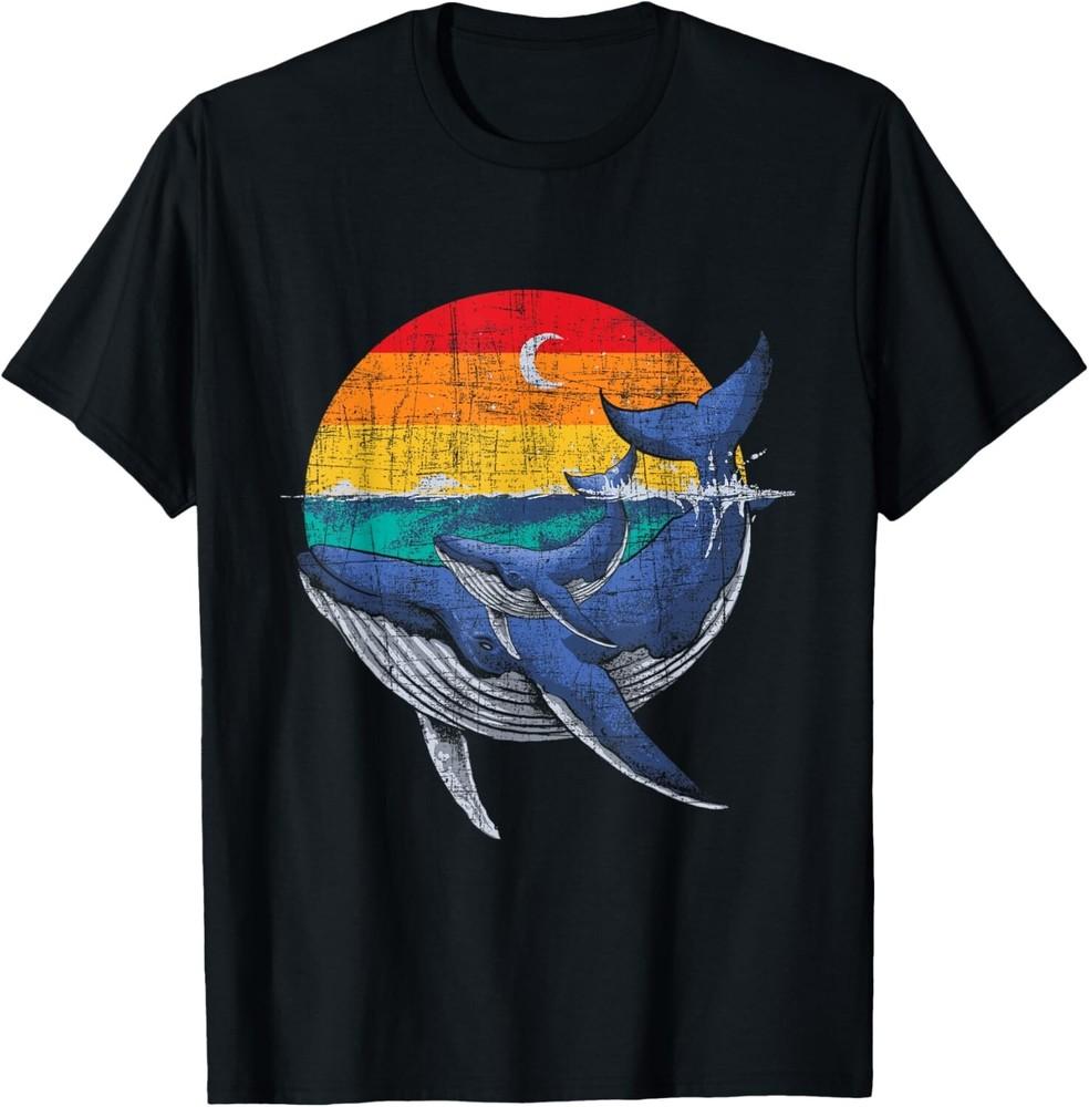 

Whale Family - Whale Lover Whales Aquarist Marine Biologist Gift Unisex T-Shirt 4XL