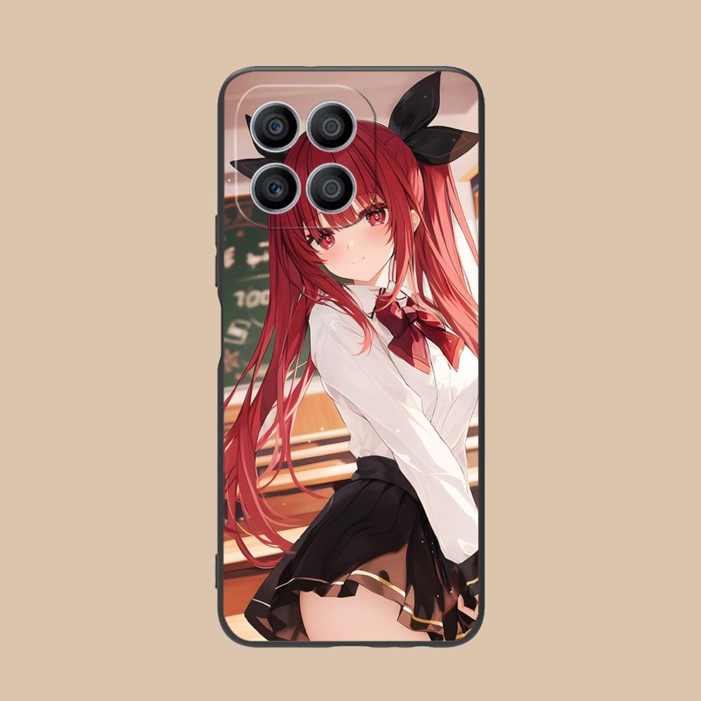 Date a Live Kotori Itsuka TPU Mobile Phone Case for Honor 90 80 70 60 50 30 20 10 9 8 7 Pro S SE Lite 5G Colorful Printing Cover