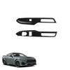 Door Window Lift Switch Panel Cover Trim For Ford Mustang 2024 Interior Accessories Carbon Fiber