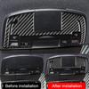 Für Porsche 718 982 Cayman Boxster TS GTS GT4 Spyder RS ​​Auto Overhead Lesen Licht Panel Rahmen Carbon Faser Aufkleber zubehör