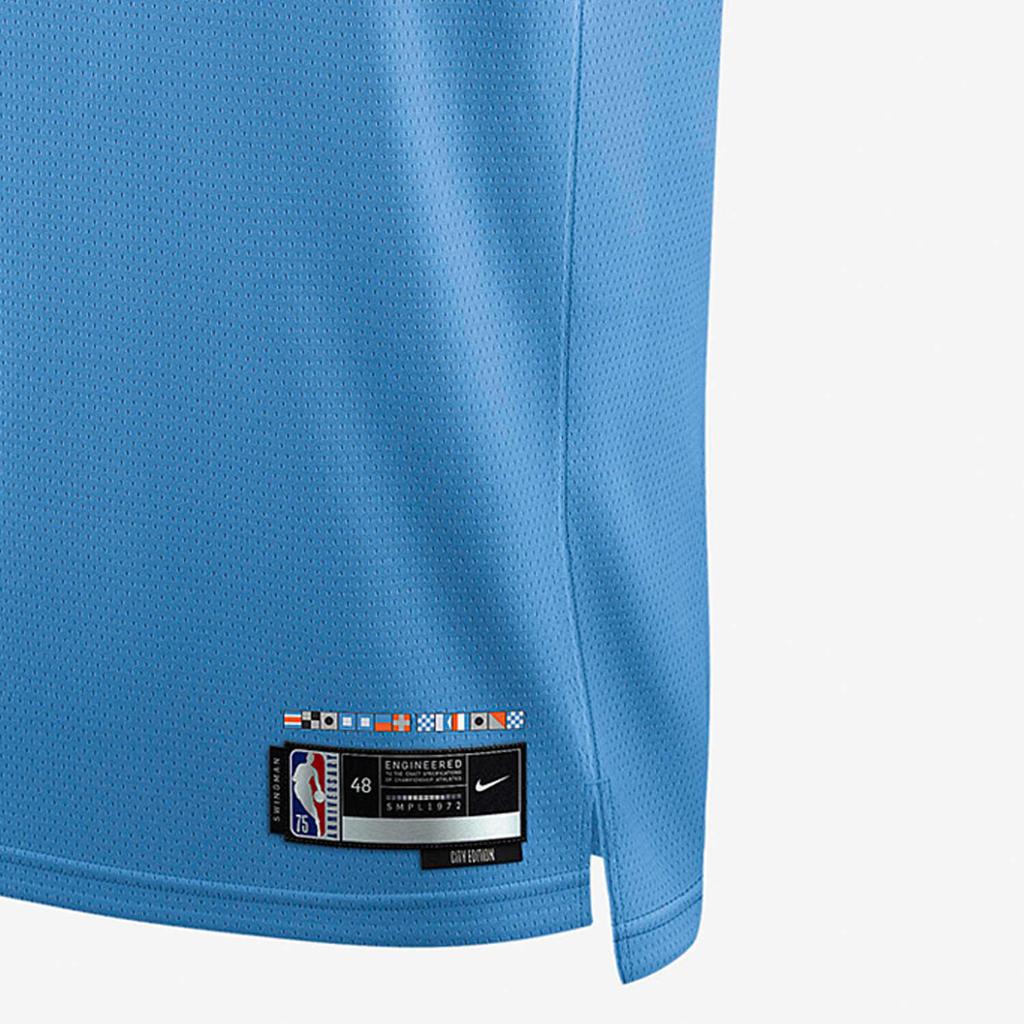 Nike NBA Quick-Dry Sleeveless Basketball Vest SW Fan Los Angeles Clippers George #13 Men Tops Blue DB4031-463