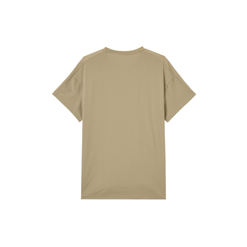 Nike T Shirts Men's Khaki Crew Neck Moderate CZ1182-247