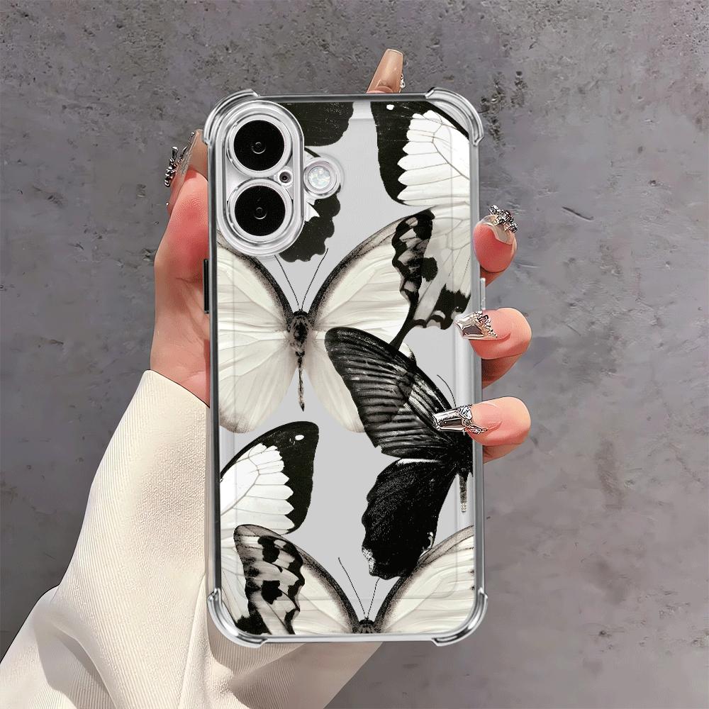 Creative Butterfly Case for Apple iPhone 17 Pro Max Air 15 13 12 Plus 16e 16 Pro 11 14 Phone Cover