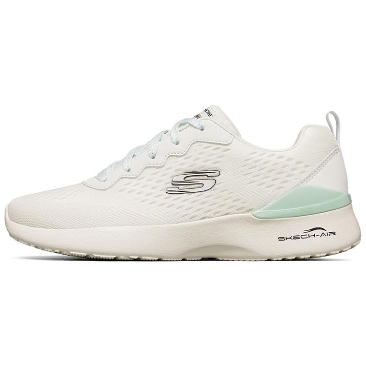 Skechers Skech-Air Dynamight Fashion Low-Top Running Shoes Women sneakers White Green 149349-WMNT 39