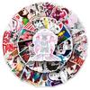50 Ekalen Japanese Anime HD Waterproof Stickers for Computers & Journals