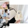 Cute Mini Shoulder Bag 2024 Spring Summer New Simple Solid Color Crossbody Bag In Chic Candy Colors