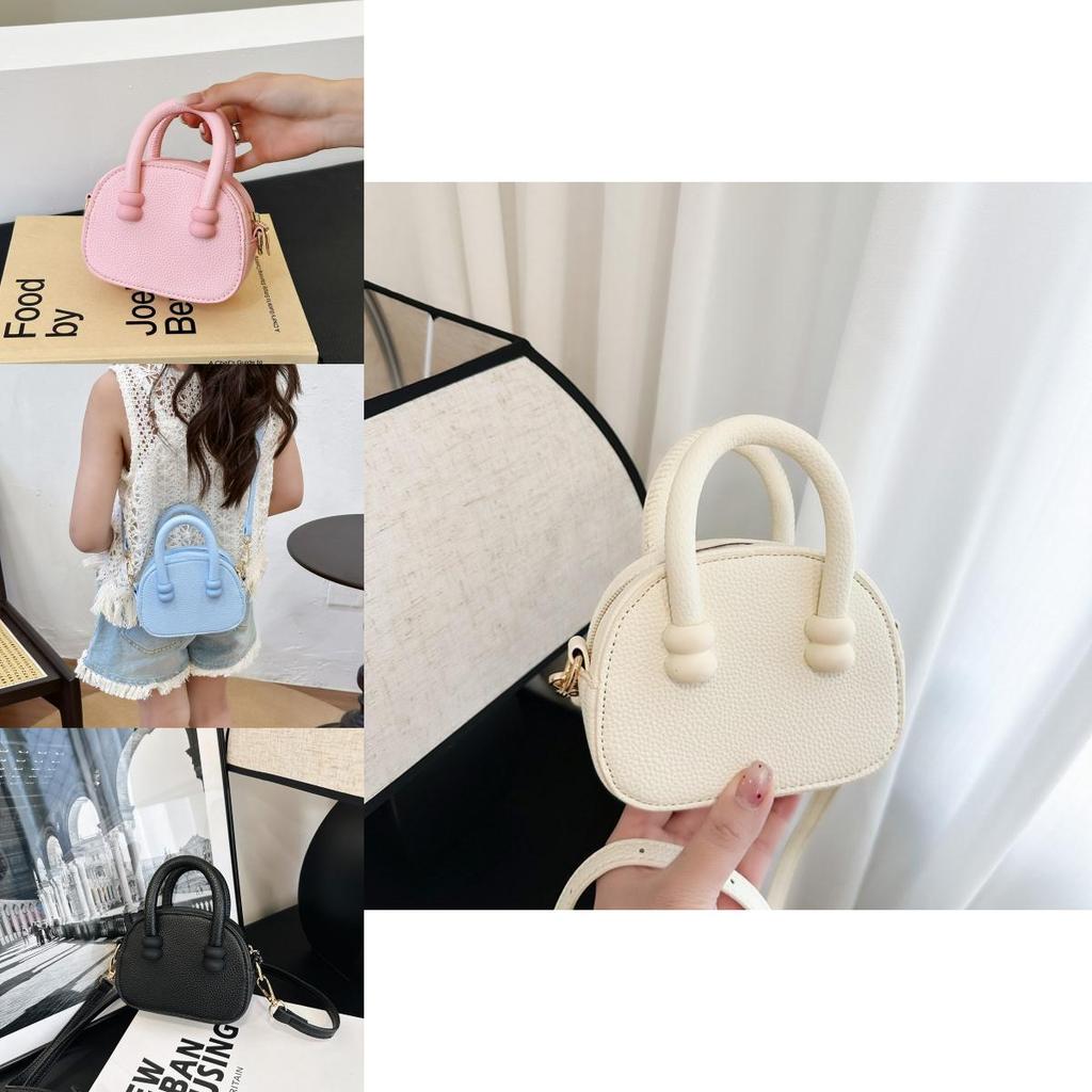 Cute Mini Shoulder Bag 2024 Spring Summer New Simple Solid Color Crossbody Bag In Chic Candy Colors