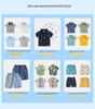 Boys' Summer Hawaiian Short-Sleeve Soft Shirts - Casual Kids' Shirts